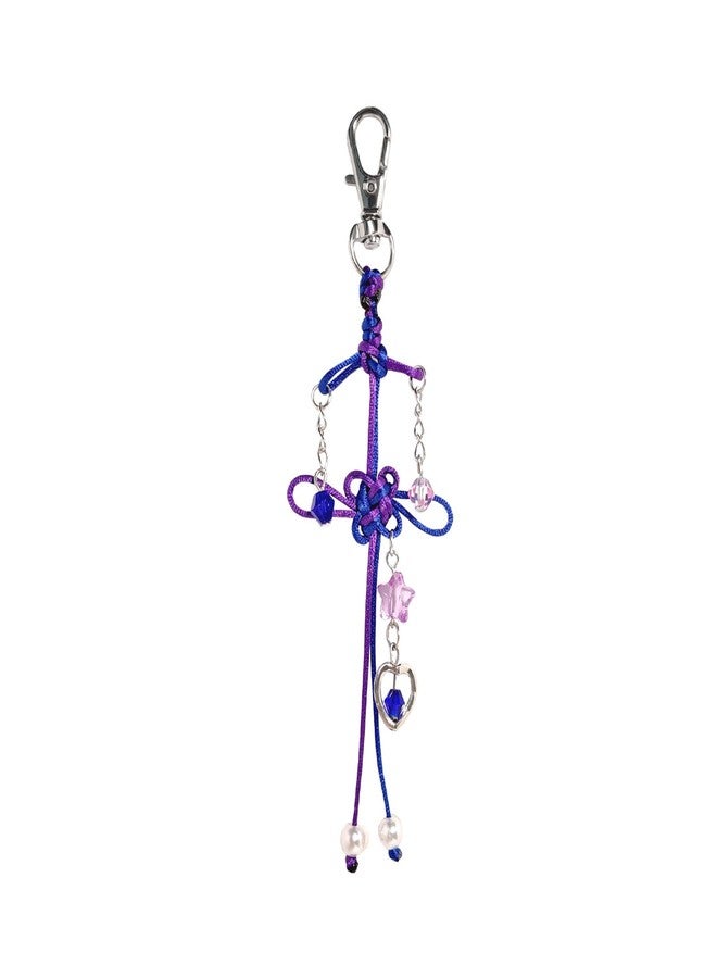 Kenailw Knot Keychain for Women Men Concert Outfit Fans Accessories (purple) - Image 1